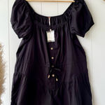 Free People  romper cotton one piece jumpsuit onesie pleated Photo 0