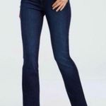 Ann Taylor Dark Blue Curvy Bootcut Jeans Size 6 Photo 0