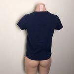 Draper James  Sweet As A Peach Graphic T-shirt Navy Photo 3