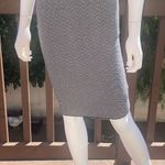 ZARA Black/White Geometric Print Knit Sweater Dress. Size Small. Photo 5