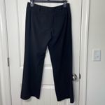 EUC AGB women’s solid black button straight leg fit dress pants stretch size 8 Photo 3