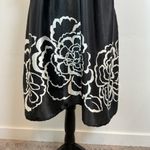 Rue 21 Vintage Y2K  Floral Mini Dress Black White Sleeveless Casual Party Size M Photo 2