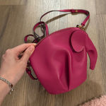 Loewe  magenta elephant leather crossbody bag Photo 0