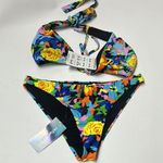 Refuge swim Colorful Floral Bikini Set M/S Photo 0