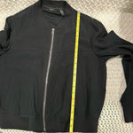 Theory  WOMENS DARYETIE B SATIN BLK CREPE LARGE FULL
ZIPPER Photo 5