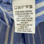 Staccato  Blue Striped Sleeveless Button Up Tunic Top Blouse Womens Large Photo 11