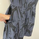 NWT Orla Kiely Painterly Giraffe V Neck Dress Ink US 8 Short UK 12 FR 40 Blue Photo 5