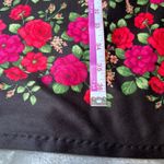 Anthony Richards Nightgown Womens 1X Black Red Floral MuuMuu House Gown Caftan Photo 10