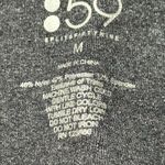 Splits59 Women’s Size M Charcoal Gray Left Hip Heart Capri Cropped Leggings Photo 3