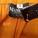 Mamzel Orange Ombre Maxi Dress NEW One Size Adjustable Tie Straps Beaded Neck Photo 12