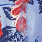 Parker Ruffle Front Sleeveless Floral Dress Red S Photo 4