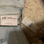 PacSun  super high rise light wash jeggings size 27 Photo 3