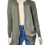 Allude Women’s Size S Grey Cotton Cashmere Tight Lightweight Knit Wrap Cardigan Gray Photo 0