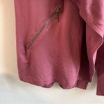 Soft Surroundings Cardigan Mauve Dusty Rose Pink Open Front Waterfall Sz M EUC Photo 4