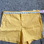 Meritage Yellow Pastel Spring Shorts Casual Comfy Summer Vacation Beach 14 NWT Photo 6