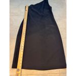 Ralph Lauren Lauren Black One Shoulder Midi Dress Size 4 Formal Evening Photo 6
