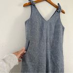 Doe & Rae  Grey V-Neck Wide Leg Jumpsuit Small Jumper Casual Formal Photo 2