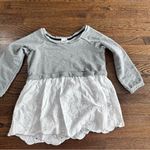 Nu New York  Women's  Ped Plum Gray Sweater with Eyelet Size Small/Medium S0585 Photo 4