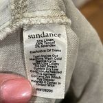 Sundance ‎ linen blend  Boho Button Fly  Pant Size 8 Photo 4