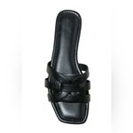 Universal Threads UNIVERSAL THREAD EDNA SLIDE COLOR BLACK SIZE US 9 Photo 1