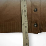 J.JILL Sunset Ombre Dip Dyed Button Up Cardigan Small | EUC Pink Photo 5