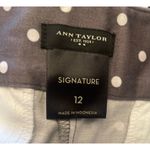 Ann Taylor  Gray with White Dots Casual Shorts, A32 Photo 3