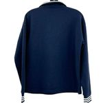 Nautica Womens Size X-Large Navy Quarter-Zip Pullover Sweatshirt Medium Photo 1