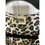 Show Me Your Mumu  Leopard animal‎ Print Long Sleeve romper boho size Medium Photo 4