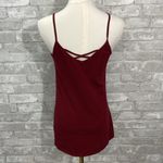 Maurice's  Burgundy Strappy Tank Top Photo 3