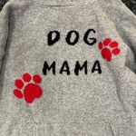 LOFT Lou & Grey Dog Mama Gray Hoodie Sweater Size Small Photo 1