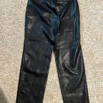 Aritzia Babaton Command Pants (Mid-Rise Vegan Leather) Black Size 0 Full Length Photo 6