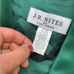 Dressy satin suit jacket 🌹🌹 Green Size 10 Photo 2