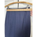 Tahari VINTAGE  Classics Blue Knee Length Straight Pencil Skirt Petite‎ Size 2 Photo 5