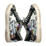 Golden Goose  may rainbow sequin flip low top sneakers  sz 40 Photo 1