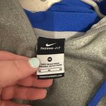 Nike  Blue and Gray Athletic Hoodie Photo 1