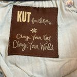 Kut From The Kloth NWT KUT from‎ the Kloth Katy Boyfriend Petite Embroidered Rose Jeans Crop Size 0 Photo 7