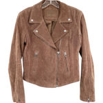 BLANK NYC  Women's Suede Leather Moto Jacket Photo 0