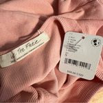 We The Free Free People Unapologetic Long Sleeve size Small Low Back Rose Blush Photo 9