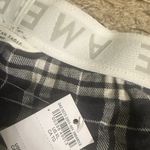 American Eagle Black White Plaid Flannel AE Lounge Pajama Pants - size XL Photo 6
