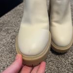 Dolce Vita Castero H20 Ivory Heeled Boots White Size 9.5 Photo 3