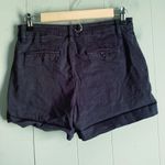 Lila Ryan Susannah Navy Chino Shorts Size 2 Photo 3
