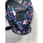 Kipling  Sabian Dizzy Darling Mini Crossbody Bag Purse Floral Blue/Red‎ 7x9" Photo 7