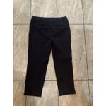 Talbots  Chatham Crop Pants Navy Blue Women's Size 8 Stretch Blend Casual Office Photo 2