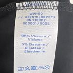 Boden Rosalie Twist Front Jersey Knit Dress in Black Size 8 Photo 6