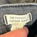 Madewell  The Perfect Vintage Black/Grey Vintage Jeans Size 24 Photo 5