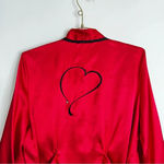 Linea Donatella  Robe/Chemise Set Crimson Red Size Medium Polyester Photo 9