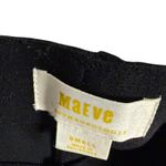 Maeve Anthropologie The Margot Kick-Flare Black High Rise Cropped Pants Size S Photo 6