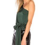 Lovers + Friends  Fuchsia One Shoulder Blouse Photo 5