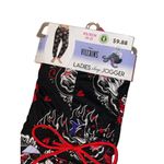 Disney NEW  Villains Ursula Evil Hearts Women’s Jogger Sleep Pants XS (0-2) Photo 1