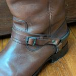 Frye  RED LINDSEY PLATE Sz 10 HARNESS BOOTS #76985 Vintage Photo 2